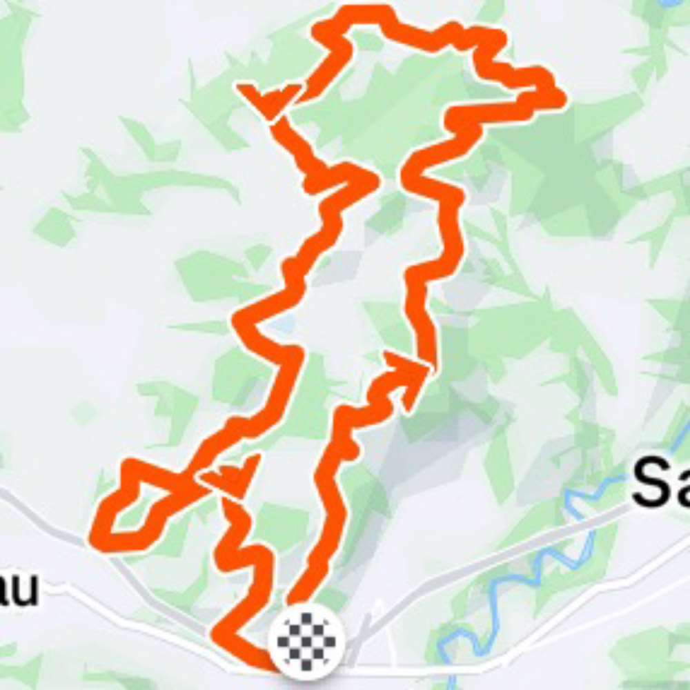 Grobverlauf der Strecke